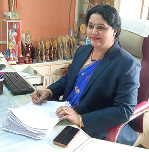 Mrs Yogita Patil - Principal's Desk - Bhartesh School
